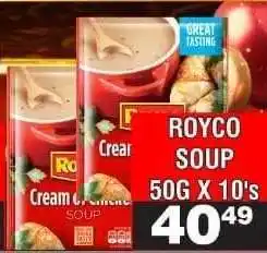Advance Cash n Carry ROYCO SOUP 50G X 10's offer