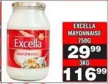 Advance Cash n Carry EXCELLA MAYONNAISE 750g offer