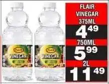 Advance Cash n Carry FLAIR VINEGAR 375ML offer