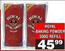 Advance Cash n Carry ROYAL Baking Powder 500g Refill offer