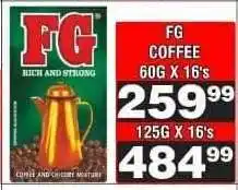 Advance Cash n Carry FG COFFEE 60G X 16's offer