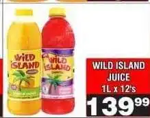 Advance Cash n Carry WILD ISLAND JUICE offer