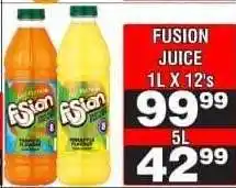 Advance Cash n Carry FUSION JUICE 1L X 12's offer