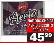 Advance Cash n Carry NATIONS CHOICE AERIO BISCUITS offer