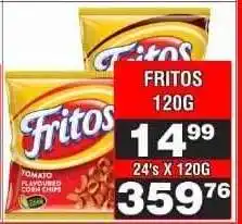 Advance Cash n Carry FRITOS 120G offer