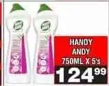 Advance Cash n Carry HANDY ANDY 750ML X 5's offer