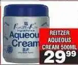 Advance Cash n Carry REITZER Aqueous Cream 500ml offer