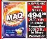 Advance Cash n Carry MAQ WASHING POWDER 2KG X 8's offer