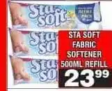 Advance Cash n Carry Sta Soft Fabric Softener 500ml Refill offer