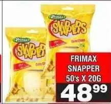 Advance Cash n Carry FRIMAX SNAPPER 50's X 20G offer