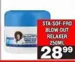 Advance Cash n Carry Sta-Sof-Fro Blow Out Relaxer 250ml offer