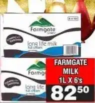 Advance Cash n Carry FARMGATE MILK 1L X 6's offer
