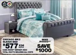 Lewis Chicago MK2 Sleigh Bed offer