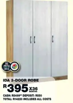 Lewis Ida 3-door robe offer