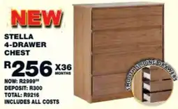Lewis Stella 4-drawer chest offer