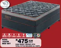 Lewis Buraaq beds nova 152cm bed set offer
