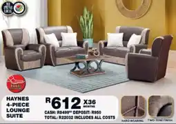 Lewis Haynes lounge suite offer