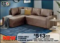 Lewis Eden mk2 corner lounge suite offer