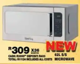 Lewis Lifestyle livng s/s microwave offer
