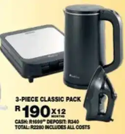 Lewis Lifestyle Living 3-piece classic pack offer