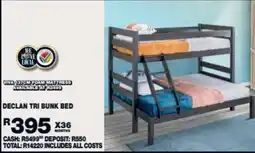 Lewis Declan tri bunk bed offer