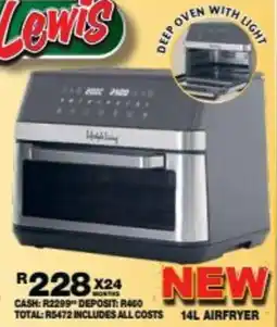 Lewis LifeStyle Living Airfryer offer