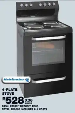 Lewis Kelvinator 4-Plate Stove offer