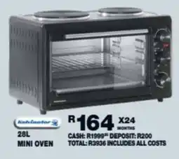 Lewis Kelvinator mini oven offer