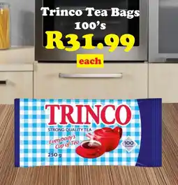 Check Save Trinco Tea Bags offer