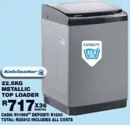 Lewis Kelvinator Metallic Top Loader offer