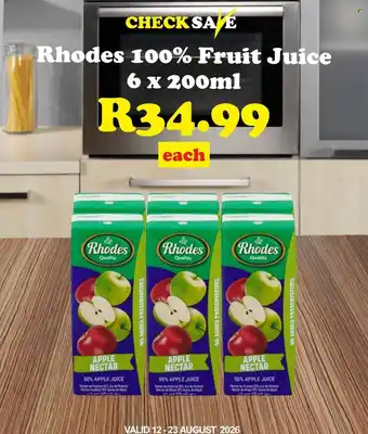 Rhodes Apple Nectar