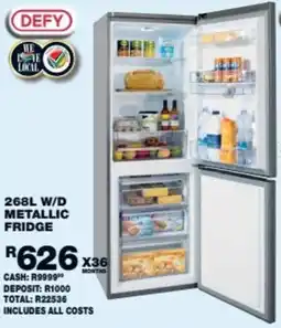 Lewis Defy w/d metallic fridge offer