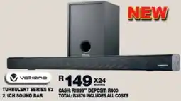 Lewis Volkano turbulent series v3 2.1ch sound bar offer