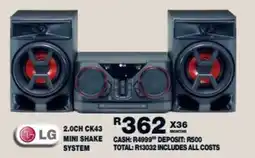 Lewis LG 2.0Ch CK43 Mini Shake System offer