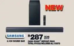 Lewis Samsung 2.1ch sound bar offer