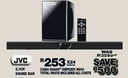 Lewis JVC 2.1Ch Sound Bar offer