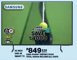 Lewis Samsung 65 inch UHD 4K Smart TV offer