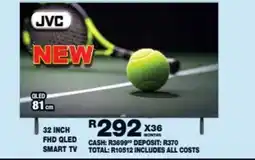 Lewis JVC 32 inch FHD QLED Smart TV offer