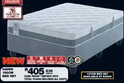 Lewis Haven 152cm bed set offer