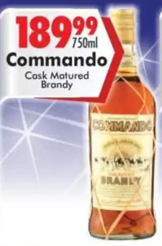 Prestons Commando Cask Matured Brandy offer