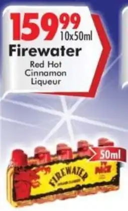 Prestons Firewater Red Hot Cinnamon Liqueur offer