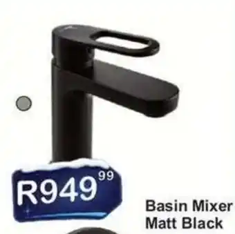 Basin Mixer Matt Black