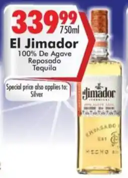 Prestons El Jimador 100% De Agave Reposado Tequila offer
