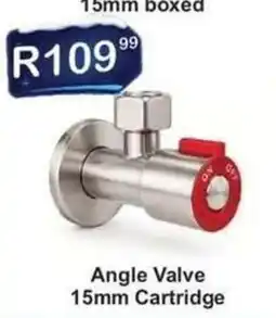 K Carrim Angle Valve 15mm Cartridge offer
