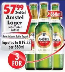 Prestons Amstel Lager offer