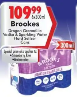 Prestons Brookes Dragon Granadilla Vodka & Sparkling Water Hard Seltzer Cans offer