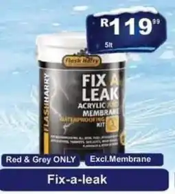 K Carrim Fix-a-leak offer