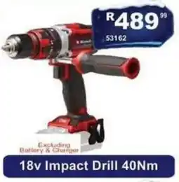 K Carrim 18v Impact Drill 40Nm offer