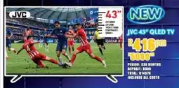 Best Home And Electric JVC 43" QLED TV offer