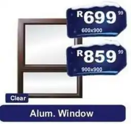 K Carrim Alum. Window offer